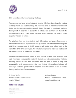 Lower School - Winston Salem Christian School