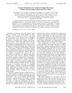 Helium Atom Focusing Using Fresnel Zone Plates - X