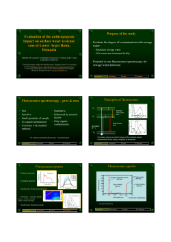 Evaluation of the anthropogenic impact on surface water systems