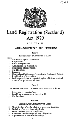 Land Registration (Scotland) Act 1979