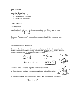 Chapter 2: Graphs and Functions