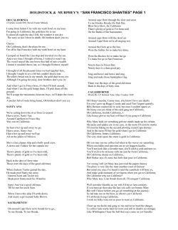 OH CALIFORNIA - Dick Holdstock