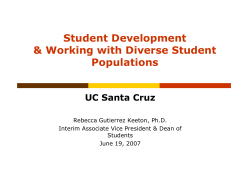 Student Development Theories