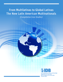 From Multilatina to Global Latinas - Inter