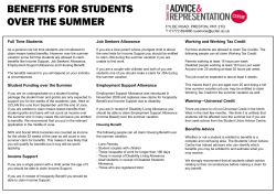 benefits for students over the summer