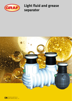 Light fluid and grease separator