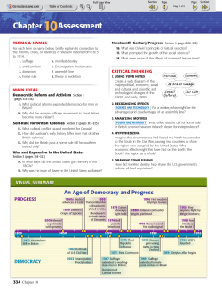 Ch. 10 Assessment