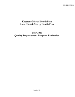 Quality Improvement Program Evaluation