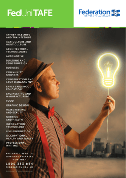 apprenticeships and traineeships agriculture and horticulture