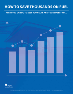 how to save thousands on fuel