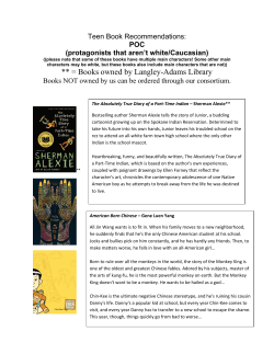 POC Protagonists Reading List - Langley