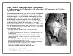 Ethiopia &ndash; Mysteries of the House of Israel in Christian Ethiopia 10