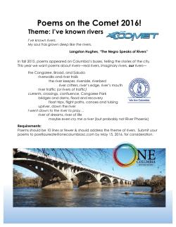 Poems on the Comet 2016!
