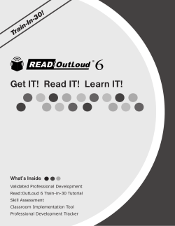 Read:OutLoud 6 - Don Johnston Inc.