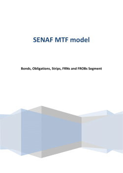 SENAF MTF model