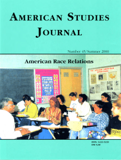 PDF - American Studies Journal