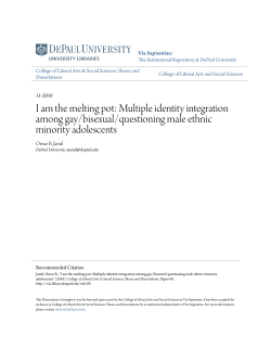 I am the melting pot: Multiple identity integration