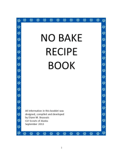 No Cook Recipes