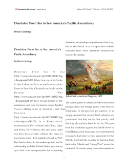 Dominion From Sea to Sea: America`s Pacific