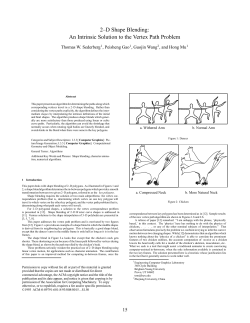 An Intrinsic Solution to the Vertex Path Problem