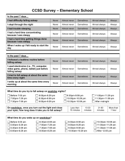 CCSD Outcomes Survey Elementary - English
