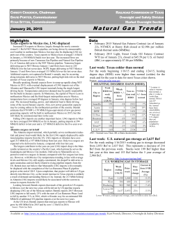 January 26, 2015 - Railroad Commission