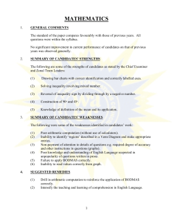 mathematics - WAEC Ghana