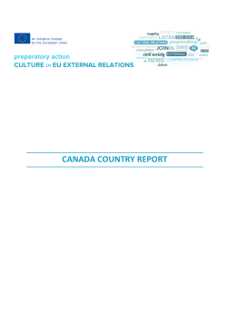 canada country report - European Commission