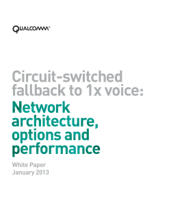 Circuit-switched fallback to 1x voice