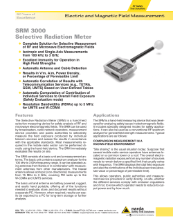 SRM 3000 Selective Radiation Meter