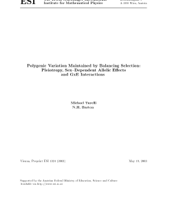 Polygenic Variation Maintained by Balancing Selection