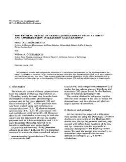 THE RYDBERG STATES OF TRANS-1,3,5HEXATRIENE FROM AB