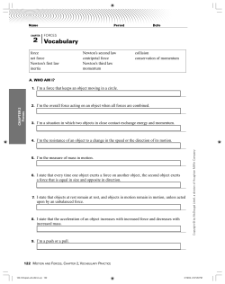 Chapter 2 Vocabulary Worksheet