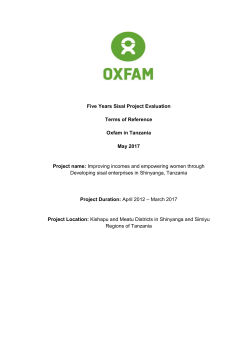 OCR Document - Working at Oxfam