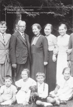 EnEmIEs OF THE REGImE - United States Holocaust Memorial