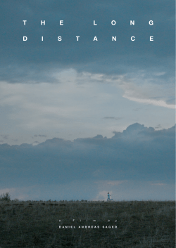THE LONG DISTANCE Press kit (eng)