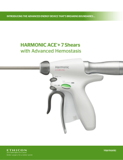 HARMONIC ACE®+ 7 Shears with Advanced Hemostasis