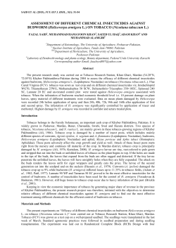 Helicoverpa armigera L.