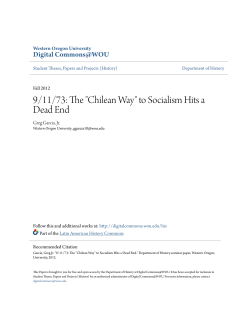 "Chilean Way" to Socialism Hits a Dead End