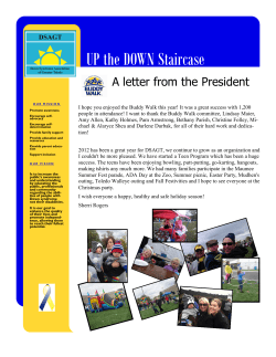 October 2012 - Down Syndrome Association of Greater Toledo