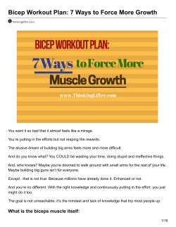 Bicep Workout Plan: 7 Ways to Force More Growth