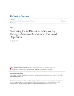 Narrowing Racial Disparities in Sentencing Through a System of