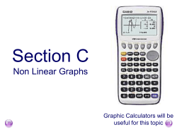 A9 Graphs of non-linear functions