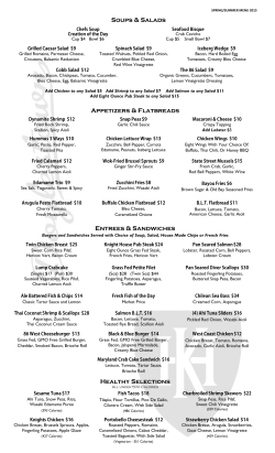 Small Plates - The Knight House