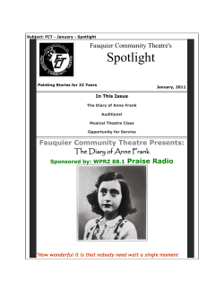 January - Spotlight Newsletter has been sent