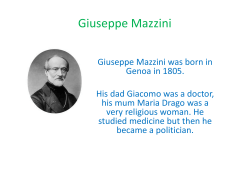 Giuseppe Mazzini