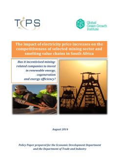 The impact of electricity price increases on the