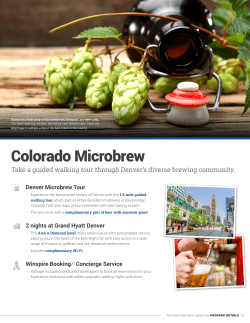Colorado Microbrew