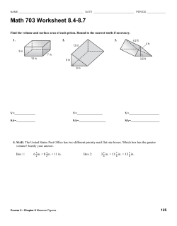 Math 703 Worksheet 8.4-8.7