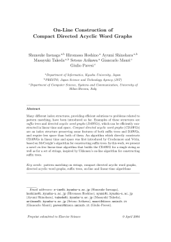 On-Line Construction of Compact Directed Acyclic Word Graphs